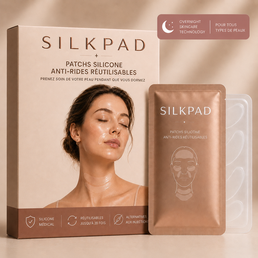 Silkpad — Patchs anti-rides silicone réutilisables